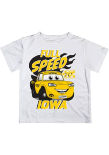 Infant Iowa Hawkeyes White Vive La Fete Full Speed Short Sleeve T-Shirt