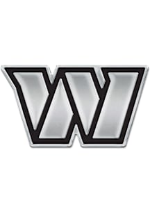 Washington Commanders Chrome Car Emblem - Silver
