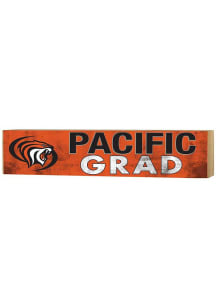 KH Sports Fan Pacific Tigers Grad graduation graphic Sign - Orange