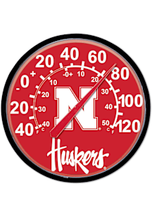 Nebraska Cornhuskers Thermometer Weather Tool