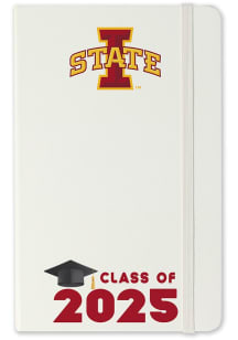 Iowa State Cyclones Class of 25 team logo Notebook and Folder - White
