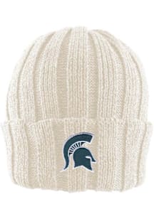 LogoFit Michigan State Spartans Ivory Watchman Womens Knit Hat