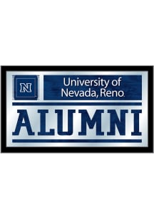 Nevada Wolf Pack Alumni Hanging Back Bar Mirror