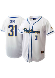 Kyle Demi  Mens White Pitt Panthers NIL Jersey