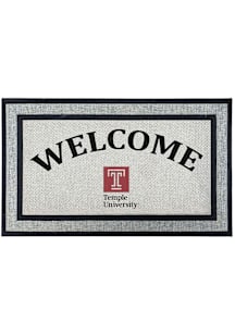 Temple Owls Welcome 18x30 Door Mat