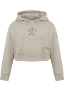 Pro Standard Houston Astros Girls Tan Neutral Bottoms Leggings