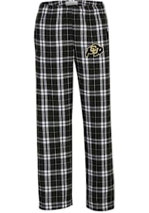 Colorado Buffaloes Youth Black Flannel Sleep Pants