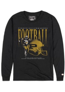 Mens Purdue Boilermakers Black Homefield Ross-Ade Stadium Tee