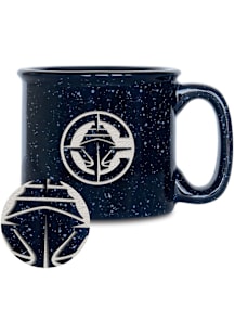 Los Angeles Clippers Campfire Ceramic Mug - Silver