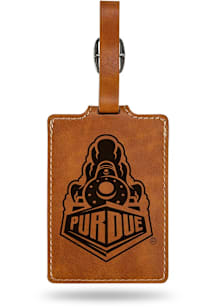 Purdue Boilermakers Brown Brown Luggage Tag