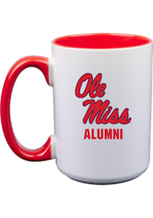 Ole Miss Rebels Alumni 15oz Ceramic Mug - White