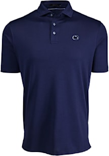 Greyson Penn State Nittany Lions Mens Navy Blue Hyde Short Sleeve Fashion Polo