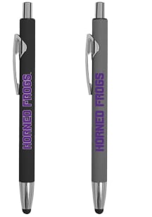 TCU Horned Frogs 2 Pack Pen Set - Black