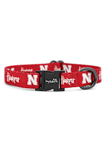Nebraska Cornhuskers Adjustable Dog Pet Collar