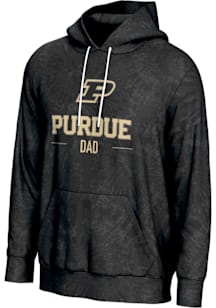 ProSphere Purdue Boilermakers Mens Black Dad Long Sleeve Hoodie