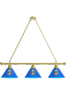 South Dakota State Jackrabbits 3 Shade Gold Billiard Lamp