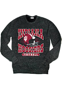 Indiana Hoosiers Mens Black Football Helmet Long Sleeve Fashion Sweatshirt