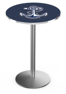Navy Midshipmen Stainless Round Base Pub Table