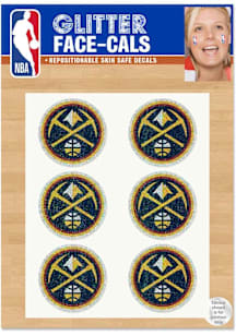 Denver Nuggets 6pk Glitter Tattoo
