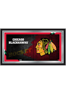 Chicago Blackhawks Collector Hanging Back Bar Mirror
