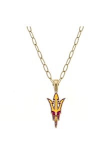 Arizona State Sun Devils Enamel Logo Necklace