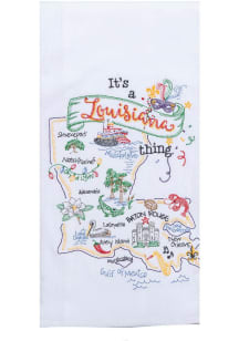Louisiana State Landmarks and Scenery Towel
