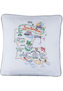 Louisiana State Landmarks and Scenery Pillow