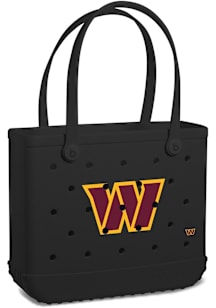 Washington Commanders Black Medium Bogg Bag Tote