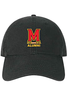 Maryland Terrapins Alumni EZA Twill Adjustable Hat - Black
