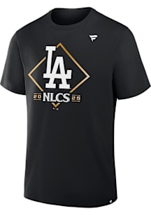 Los Angeles Dodgers Black 2025 Division Series Clinch Locker Room Short Sleeve T Shirt