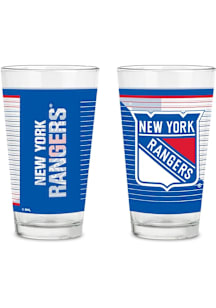 New York Rangers 2 Pack Pint Glass Drink Set