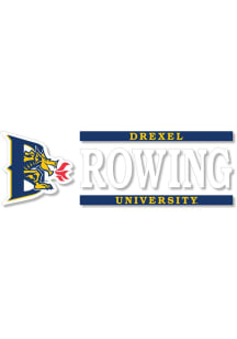 Navy Blue Drexel Dragons 6x2 Rowing Decal