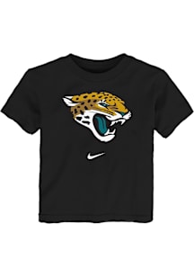 Nike Jacksonville Jaguars Toddler Black Primary Logo Short Sleeve T-Shirt