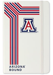 Arizona Wildcats School Bound team logo Notebook and Folder - White