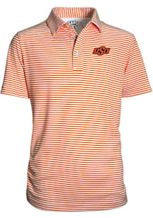 Oklahoma State Cowboys Toddler Orange Carson Short Sleeve Polo Shirt