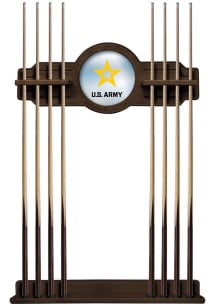 Army Solid Wood Cue Rack Pool Table