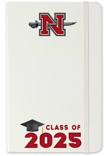 Nicholls State Colonels Class of 25 team logo Notebook and Folder - White