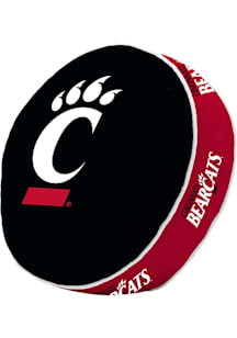Bearcats Red Logo Brands Puff Throw Pillow