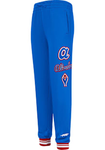 Pro Standard Atlanta Braves Youth Blue Retro Classics Sweatpants