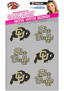 Colorado Buffaloes 6pk Fandazzler Tattoo