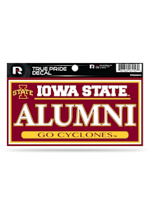 Iowa State Cyclones True Pride Auto Decal - Cardinal