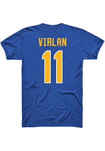 Dalia Virlan Pitt Panthers Blue Shirzee Short Sleeve Player T Shirt