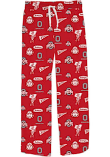 Vive La Fete Ohio State Buckeyes Toddler Red Impressions Loungewear Sleep Pants