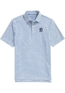 Vineyard Vines Detroit Tigers Mens Navy Blue Winstead Short Sleeve Fashion Polo