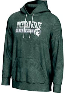 ProSphere Michigan State Spartans Mens Green Class of 2028 Long Sleeve Hoodie