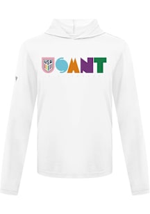 Levelwear USMNT Mens White Anthem Full On Hood