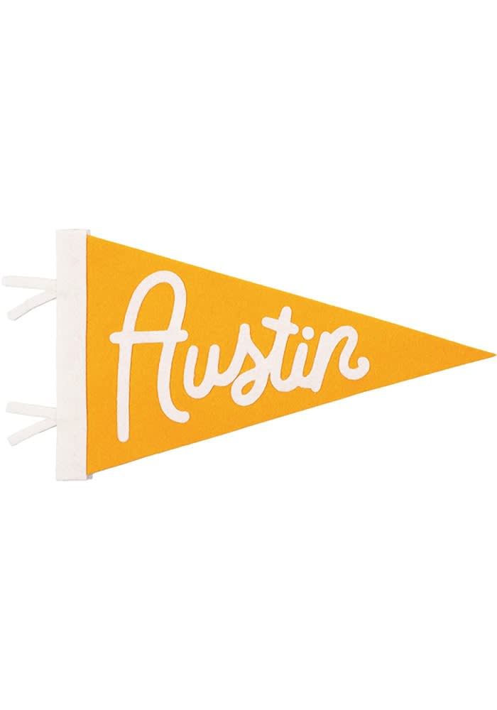 Austin City Pennant ORANGE