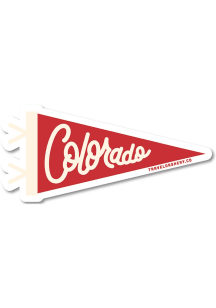 Colorado Pennant Stickers