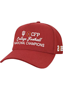 Legacy Indiana Hoosiers 2026 National Champs Coach Adjustable Hat - Crimson