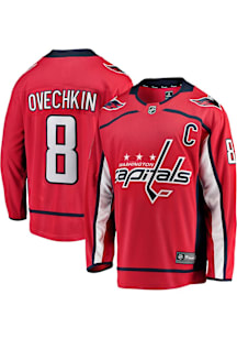 Alex Ovechkin Washington Capitals Mens Red Home Hockey Jersey